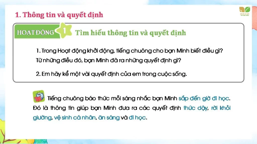 Bài giảng điện tử Tin học 3 Sách kết nối tri thức với cuộc sống 3 Bài giảng điện tử Tin học 3 Sách kết nối tri thức với cuộc sống