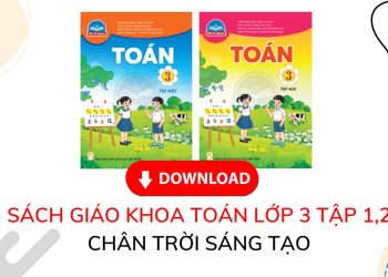 Sách giáo khoa Toán lớp 3 Chân trời sáng tạo