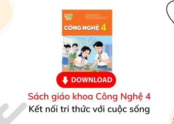 Sách công nghệ 4 Kết nối tri thức PDF
