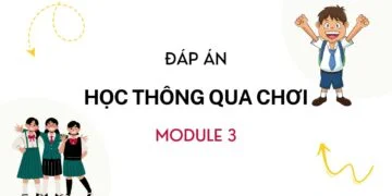 Đáp án module 3 Học thông qua chơi