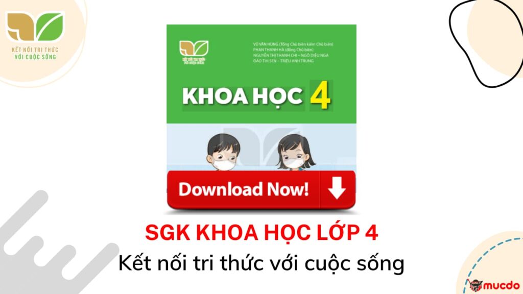 Sách Khoa học lớp 4 Kết nối tri thức PDF