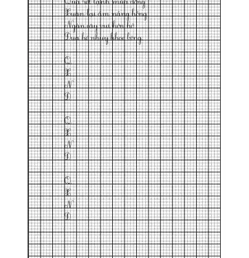 Vở luyện viết lớp 1 kết nối tri thức, ôn tập học kì 1